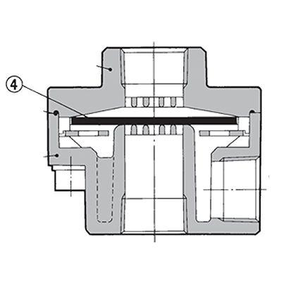 30073 SMC Exhaust Valve