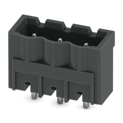 1955866 Phoenix Contact Vertical Wave Soldering Mount PCB Header, 3 Contact(s), 5.08 mm Pitch, 1 Row, Unshrouded