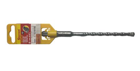 KBPS07B Starrett SDS Plus Series Carbide Tipped SDS Plus Drill Bit, 7mm Diameter, 160 mm Overall