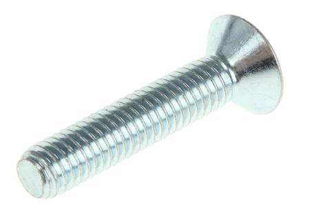 491-5158 RS PRO Bright Zinc Plated Steel Hex Socket Countersunk Screw, DIN 7991, M6 x 30mm