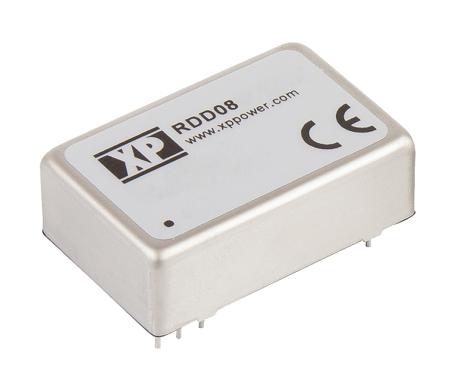 RDD0824D15 XP Power RDD DC-DC Converter, ±15V dc/ ±265mA Output, 13 → 70 V dc Input, 8W, Through Hole, +85°C Max Temp -40°C