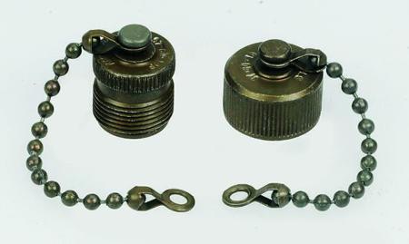 97-60-18P Amphenol, 97 MIL-DTL-5015 Socket Dust Cap, Shell Size 18P IP66 Rated, with Olive Drab Cadmium Finish