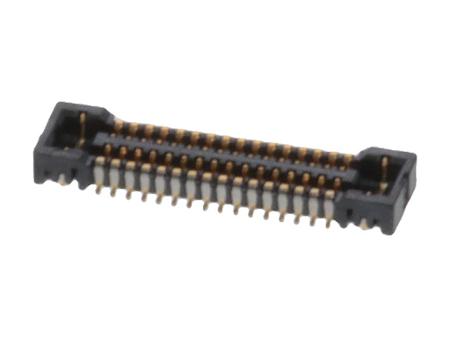 502426-3230 TE Connectivity 50242 Series Vertical Board Mount PCB Socket, 32-Contact, 2-Row, 0.4mm Pitch, Surface Mount Termination