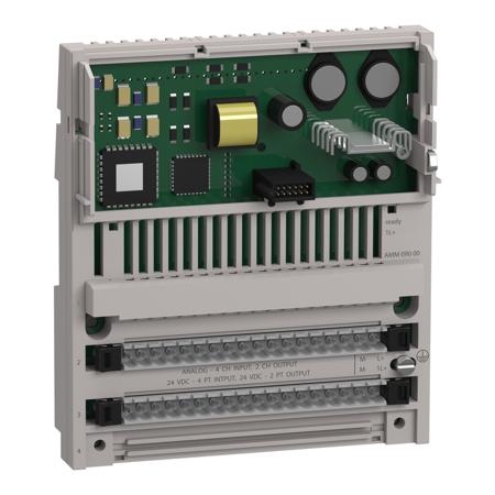 170ANR12090 Schneider Electric 170ANR PLC I/O Module 6 (Analogue), 8 (Discrete) Inputs, 4 (Analogue), 8 (Discrete) Outputs 2 A
