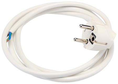 558-941 RS PRO Straight Unterminated Right Angle IEC C7 Plug Power Cord, 2m