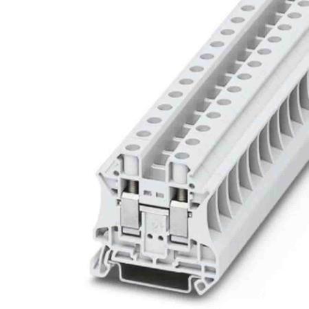 3046317 Phoenix Contact  UT 10 Series White, 0.5 → 16mm², Screw Termination, ATEX, IECEx