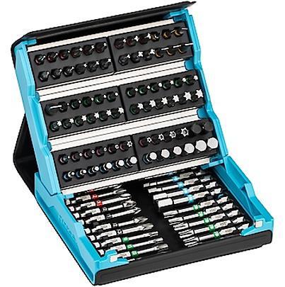 2200SC-3 HAZET Screwdriver Bit Set 96 Pieces, Flat