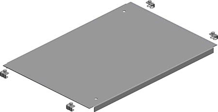 NSYEC88 Schneider Electric PanelSeT Accessoires Series Gland Plate, 30mm H, 800mm W, 800mm L for Use with Spacial SF/SFM