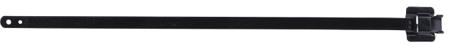 185-9364 RS Pro Black 316 Stainless Steel Releasable Cable Tie, 330mm x 10 mm