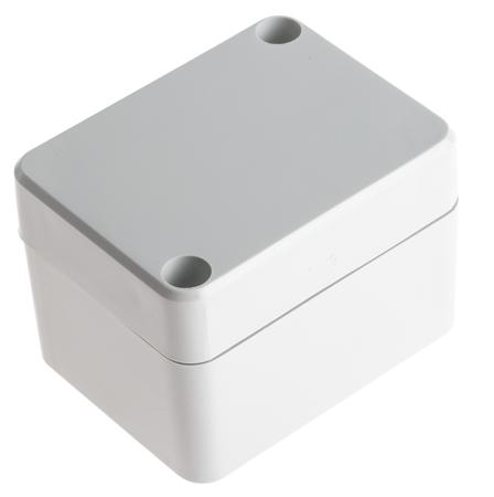 AB-050705-ENCLOSURE Fibox Grey ABS Enclosure, IP66, IP67, Grey Lid, 65 x 50 x 45mm