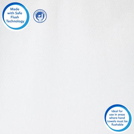 6659 SCOTT Scott Folded White Paper Towel, 210 x 215mm, 300 Sheets