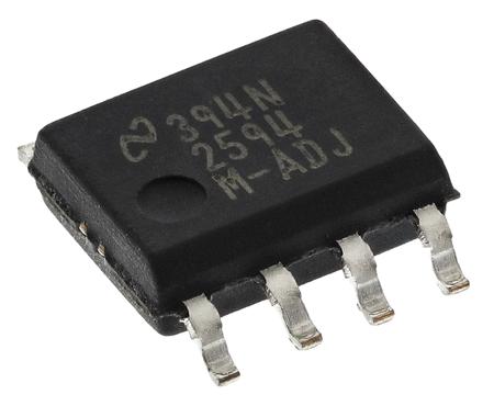 LM2594M-ADJ/NOPB Texas Instruments,  Step-Down Switching Regulator, 1-Channel 500mA Adjustable 8-Pin, SOIC