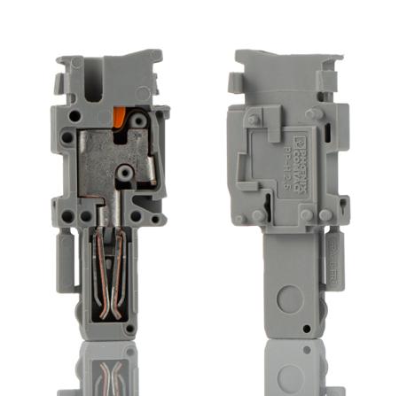 3210091 Phoenix Contact, 5.2mm Pitch, PP-H 2.5/1-M, 1 Way, Pluggable Terminal Block, Plug, Push In Termination,