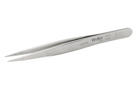 OODSA Weller Erem 120 mm, Stainless Steel, Pointed; Inside Serrated, Tweezers
