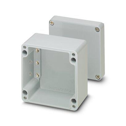 0899351 Phoenix Contact E PE A 160X260X91 Series Grey Glass Fibre Reinforced Polyester Junction Box, IP66, 160 x 260 x 91mm