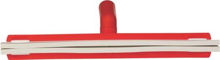 77624 Vikan Red Floor Squeegee, 75mm x 110mm x 400mm, for Floors