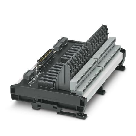1065476 Phoenix Contact BASE-MSTB Series 4-Contact Interface Module, Plug Connector, DIN Rail Mount, 15A