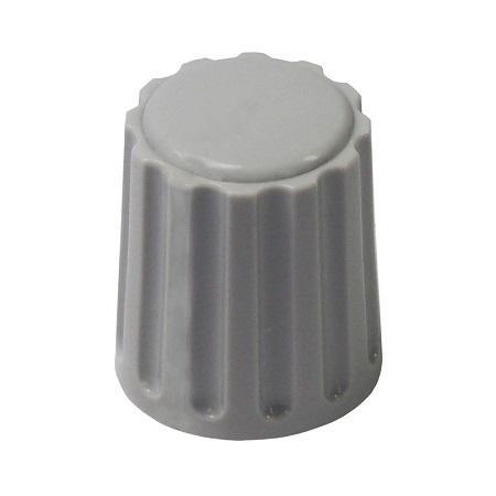 020-4510 Elma 21mm Grey Potentiometer Knob for 6.35mm Shaft Round Shaft,