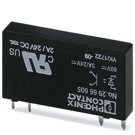 2966605 Phoenix Contact OPT-60DC/ 24DC/ 2 Series Solid State Relay, DIN Rail Mount, 72 V dc Load