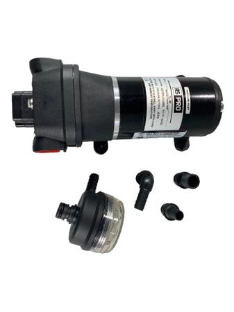 326-881 RS PRO Diaphragm Electric Operated Positive Displacement Pump, 17L/min, 2.7 bar, 12 V