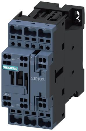 3RT2025-2XJ40-0LA2 Siemens SIRIUS 3RT2 Contactor, 72 V dc Coil, 3-Pole, 17 A, 7.5 kW, 3NO, 690 V ac