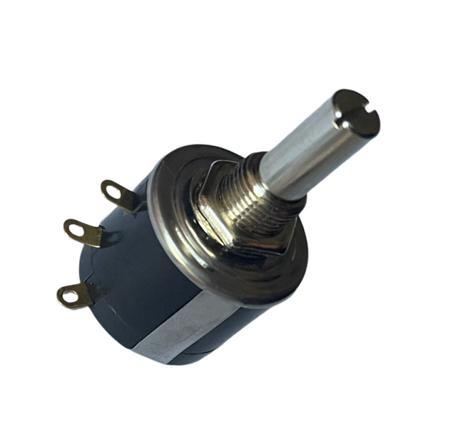278-0321 RS PRO 10kΩ Rotary Potentiometer 5-Turns 1-Gang Bushing Mount