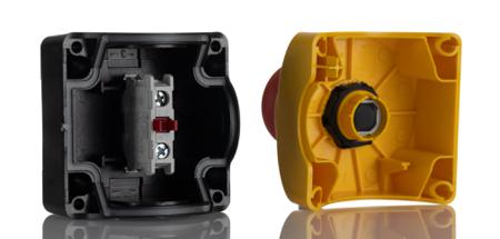 S1PY91KS Lovato S1PY Series Key Release Emergency Stop Push Button, Surface Mount, 40mm Cutout, 1NC, IP66, IP67, IP69K