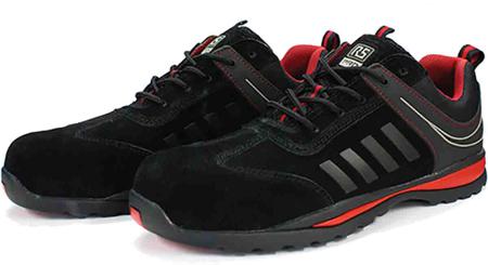 RS360-009 RS PRO Men's Black Toe Capped Safety Trainers, UK 9, EU 43