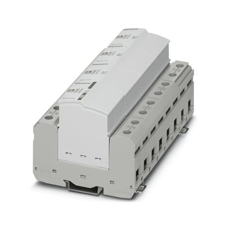 2908264 Phoenix Contact 3 Phase Surge Protector, DIN Rail Mount