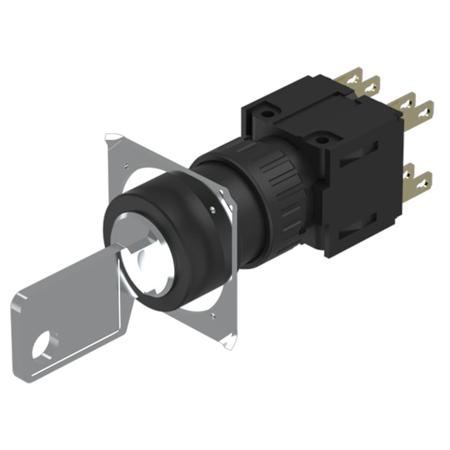 51-378.F22DF EAO Pushbutton Actuator for Use with Switching Devices