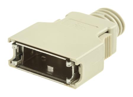 10320-3210-000 3M 103 Series ABS D Sub Backshell, 20 Way, Strain Relief