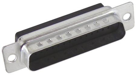 09564005601 HARTING 62 Way Cable Mount D-sub Connector Plug, 2.41mm Pitch