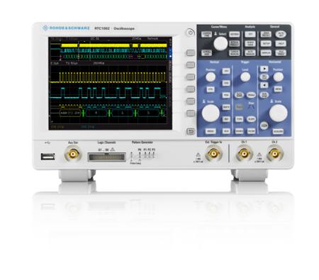 RTC-BNDL Rohde & Schwarz  RTC1000 Series, 300MHz Bench Oscilloscope Bundle, 2 Analogue Channels - RS Calibrated