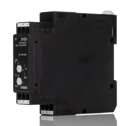 K8AK-LS1 24VAC/DC Omron Level Monitoring Relay, SPDT, DIN Rail