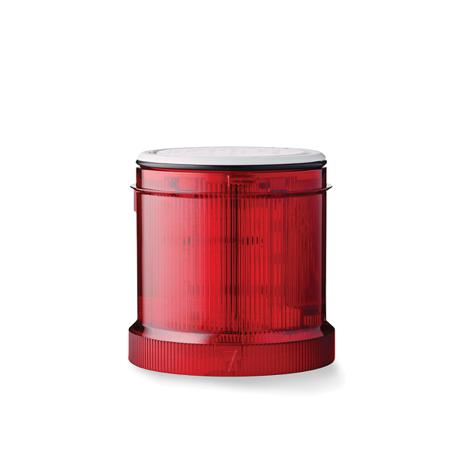 901012405 AUER Signal YDC Series Red Steady Effect Beacon Module for Use with Eco-Modul 60 LED Signal Towers, 24 V ac/dc, LED