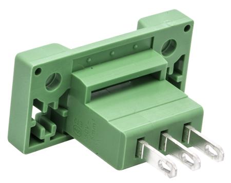 0707251 Phoenix Contact, 5.08mm Pitch, CLASSIC COMBICON, 3 Way, , Pluggable Terminal Block, Feed Through Header, Panel Mount,
