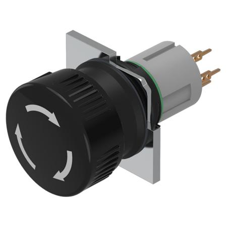 51-252.0260 EAO Pushbutton Actuator for Use with Switching Devices