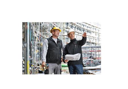 06188000ED Bosch GHV Black, Thermal Insulation Softshell Jacket, XL