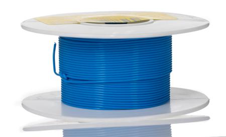 5852 BL005 Alpha Wire Hook-up Wire TEFLON Series Blue 0.09 mm² PTFE Equipment Wire, 28 AWG, 7/0.13 mm, 30m, PTFE Insulation, 5852