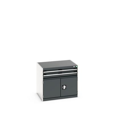 40020011-19V Bott 2 Door, 2 Drawer Sheet Steel Floor Standing Storage Cabinet, 800 X 650 X 700mm