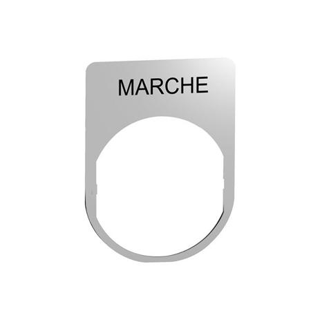 ZBYM2103 Schneider Electric Marking Accessory for Use with Pushbuttons, Marche