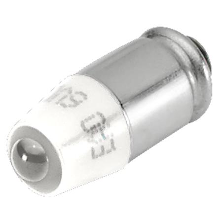 10-A312.314A EAO Green, Red LED LED Reflector Bulb, 24, Midget Groove Base, 630