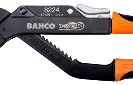 8224-IP Bahco Water Pump Pliers, 250 mm Overall, Steel, 41,85mm Jaw