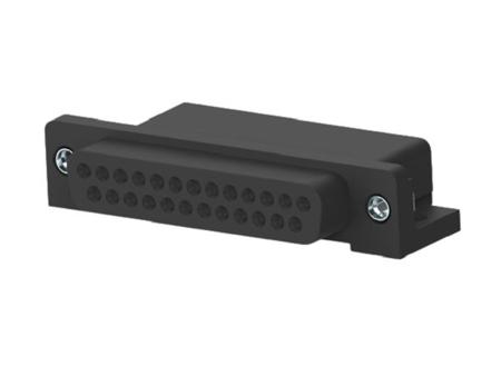 5747461-3 TE Connectivity 5747461 25 Way Right Angle Board Mount PCB D-sub Connector Receptacle, 2.74mm Pitch, with Through Hole