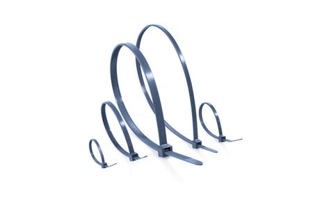 111-01666-MCTPP50R-PPMP--BU HellermannTyton Blue Cable Tie Metal Detectable, 200mm x 4.6 mm