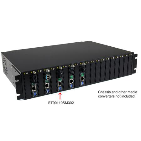 ET90110SM302 StarTech.com RJ45, SC Media Converter, Single Mode, 10/100Mbit/s, Half/Full Duplex 30km