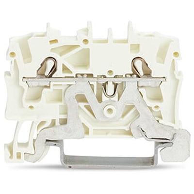 2002-1208 WAGO TOPJOB S Series DIN Rail Terminal Block, 2.5mm², 1-Level, Push-In Cage Clamp Termination, ATEX, EAC Ex,