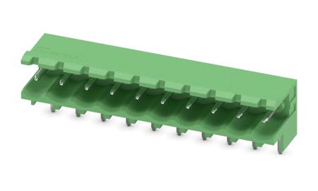 1736030 Phoenix Contact, 5.0mm Pitch, MSTBW 2.5/10-G, 10 Way, Pluggable Terminal Block, Header, Solder Termination,