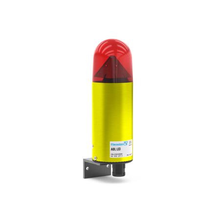 21118645000 Pfannenberg ABL / ABS LED-HI Series Red Blinking, Continuous, Flashing Beacon, 230 V ac/dc, Direct Mount, LED Bulb, IP54