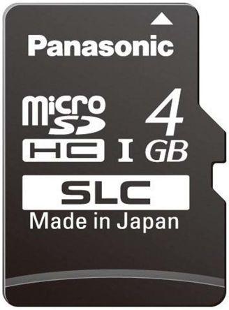 RP-SMSC04DE1 Panasonic P Series 4 GB SLC Micro SD Card